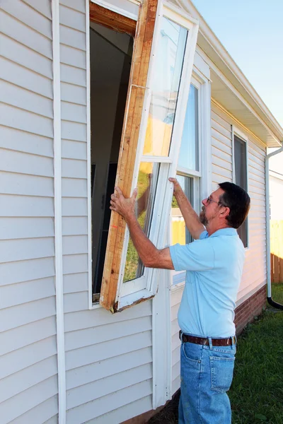 Window Replacement — Stock Photo, Image