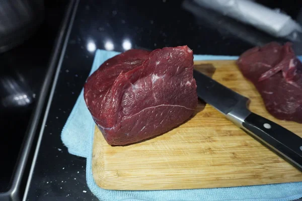 Fresh Raw Beef Meat — Stock Photo, Image