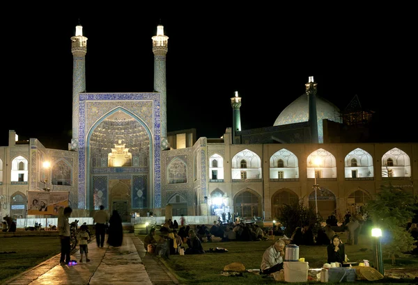 A mesquita imã em isfahan iran — Fotografia de Stock