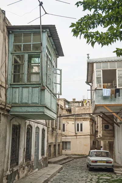 Архитектура Баку-Азербайжана — стоковое фото