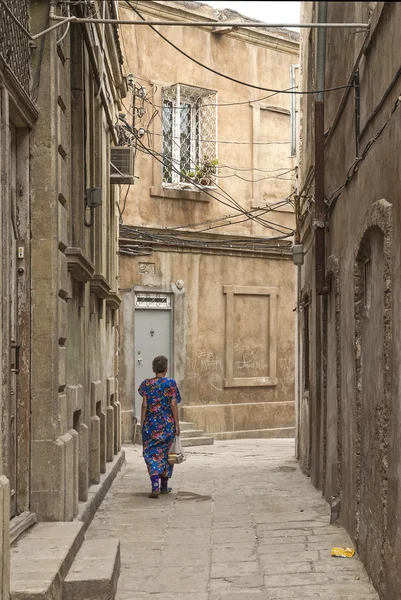 Arkitekturen i baku — Stockfoto