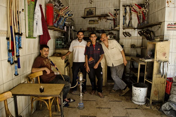 エジプト カイロの茶室 — ストック写真