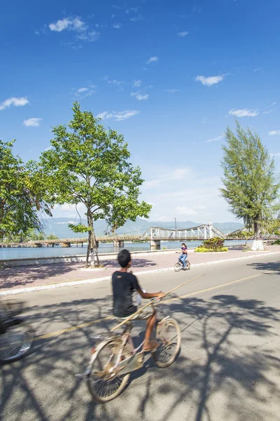 Kep town centre street in cambodia — Stock Photo, Image