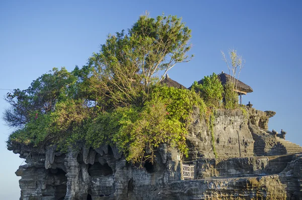 Tanah lot temple in bali indonesia — Stock Photo, Image
