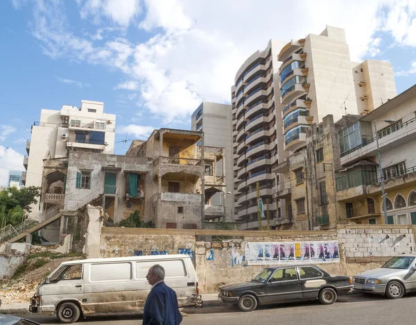 Huisvesting in centrale Beiroet, Libanon — Stockfoto