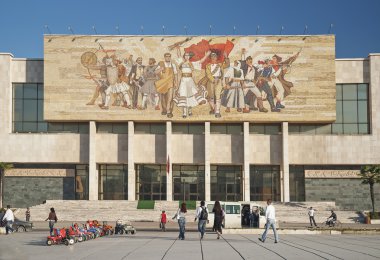 Skanderberg Meydanı tirana, Arnavutluk