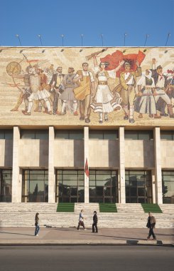 Skanderberg Meydanı tirana, Arnavutluk