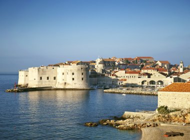 Hırvatistan dubrovnik görünümünü