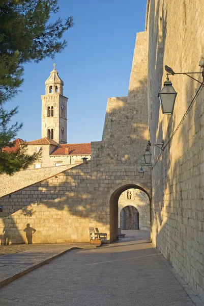 Blick auf Dubrovnik in Kroatien — Stockfoto
