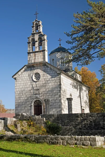 Kostel v cetinje Černá Hora — Stock fotografie