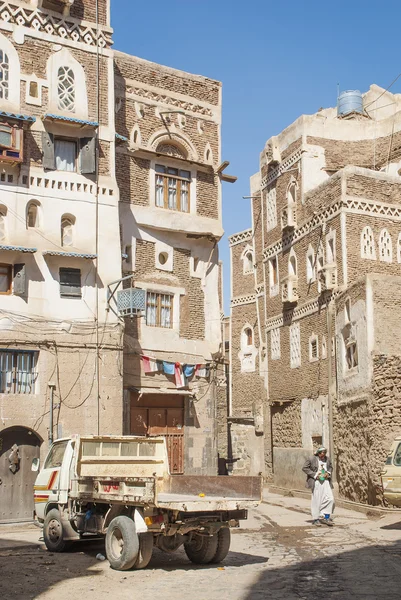 Yemen şehirde Sanaa — Stok fotoğraf