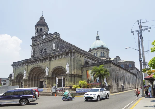 Cathédrale de manila à philippnes — Photo