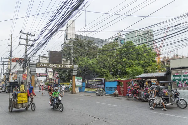 Angeles città quartiere a luci rosse filippini — Foto Stock