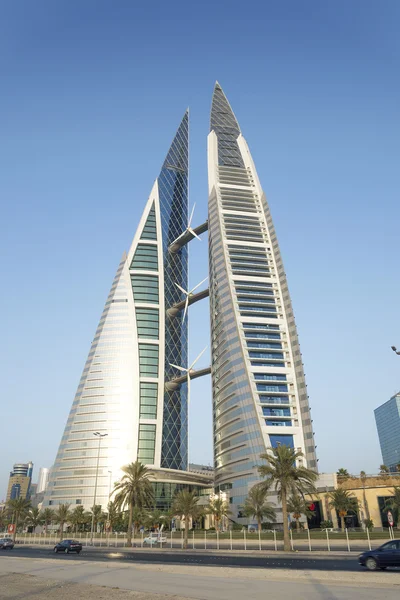 Всемирный торговый центр Manama Bahrain — стоковое фото