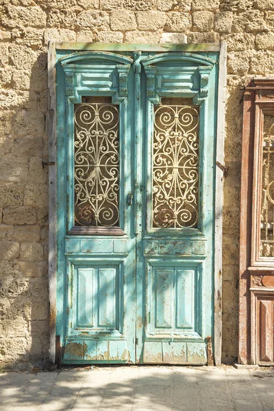 Old door in jersusalem israel — Stock Photo, Image