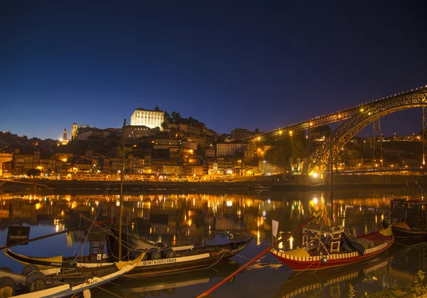 Staré město řeka oblasti porto Portugalska — Stock fotografie