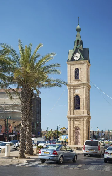 Oude jaffa klokkentoren in tel aviv, Israël — Stockfoto