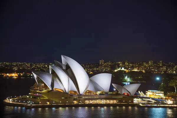 Сиднейский оперный театр в Австралии Лицензионные Стоковые Изображения