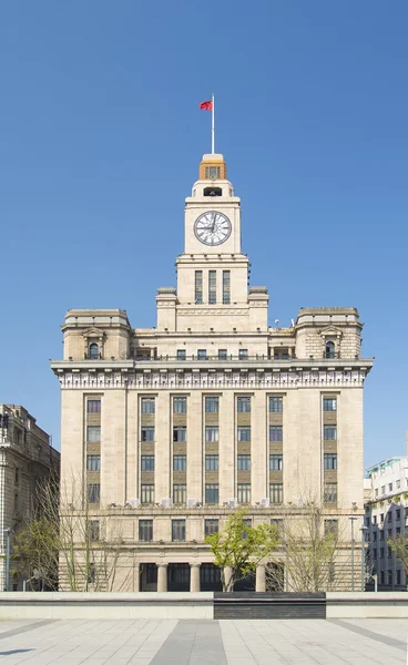 Velho património europeu edifício no bund em shanghai china — Fotografia de Stock