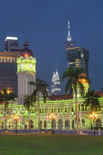 Architecture in central kuala lumpur malaysia — Stock Photo, Image