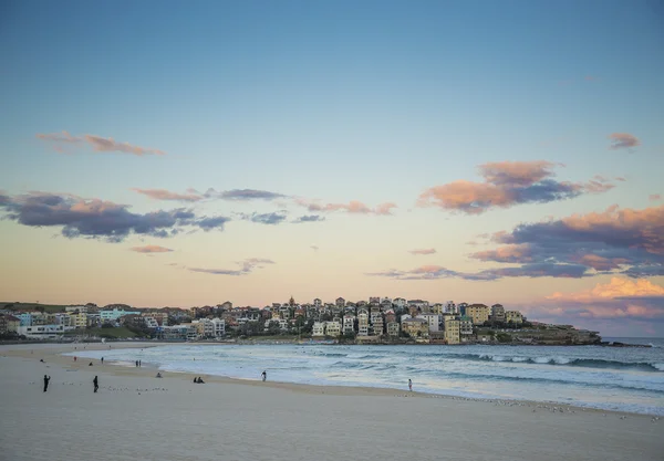 オーストラリアのシドニーに日没でボンダイ ビーチ — ストック写真