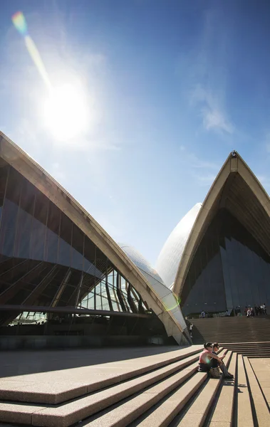 Sydney opera house detail in australien — Stockfoto