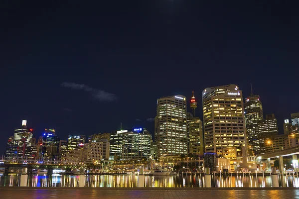 Darling harbour w sydney, australia — Zdjęcie stockowe