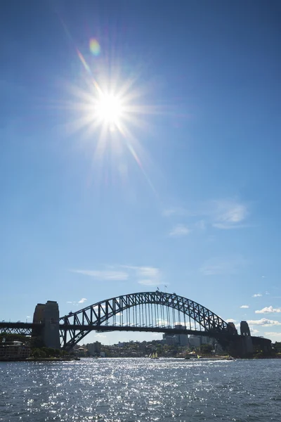 Портовый мост Сиднея в Австралии — стоковое фото