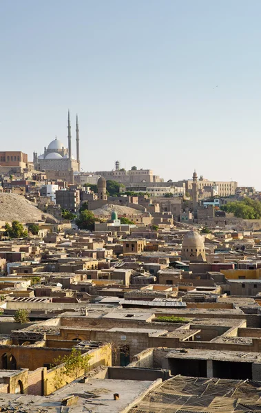 Cidade dos mortos e cidadela do egito cairo — Fotografia de Stock