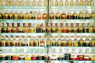 parfüm Dükkanı souk Kahire Mısır pazarı