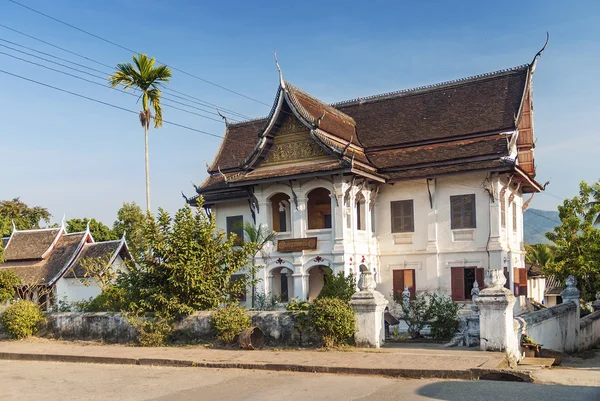 Koloniální dům v luang prabang v Laosu — Stock fotografie
