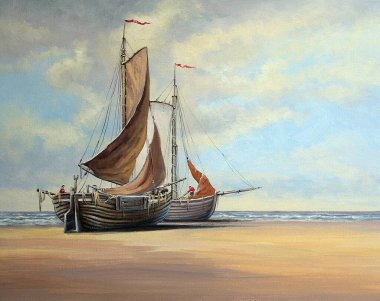 Denizdeki klasik yelkenliler