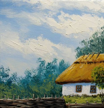 Köyün güzel manzarası