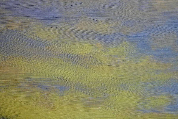 Oil Painting Sky Clouds — Photo