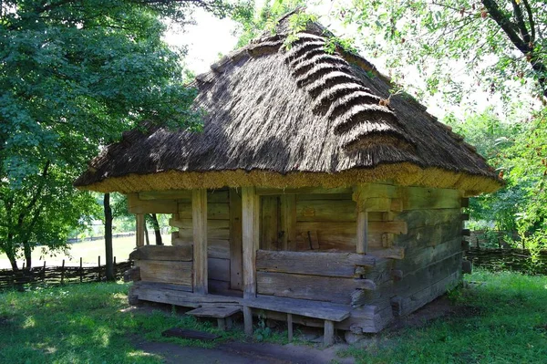 Oud Houten Huis Het Dorp — Stockfoto