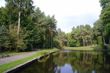 Parkın güzel manzarası