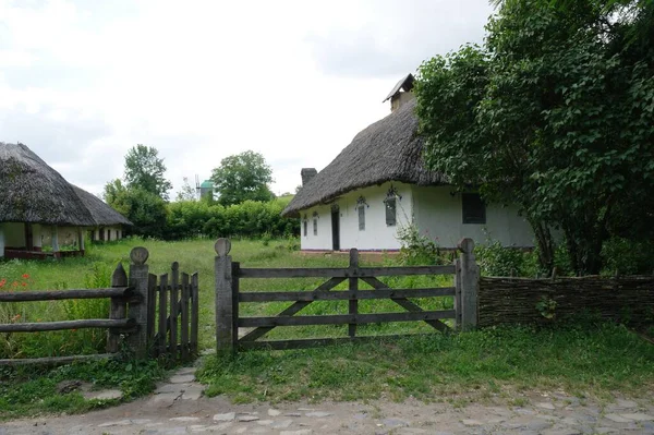 Oud Houten Huis Het Dorp — Stockfoto