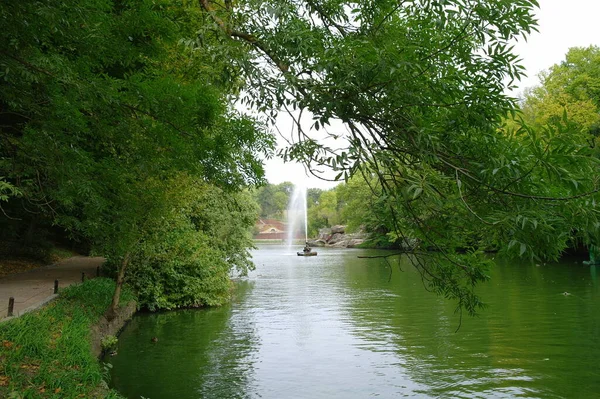 Schöne Aussicht Auf Den Park — Stockfoto