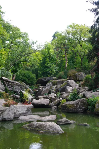 Belle Cascade Dans Parc — Photo