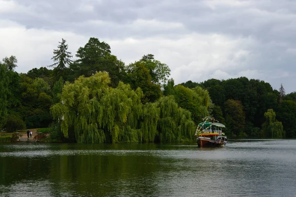 Hermoso Paisaje Con Río Lago —  Fotos de Stock