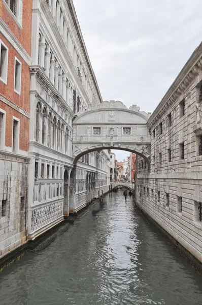 Bridge of Sighs Venice — Stock Photo, Image