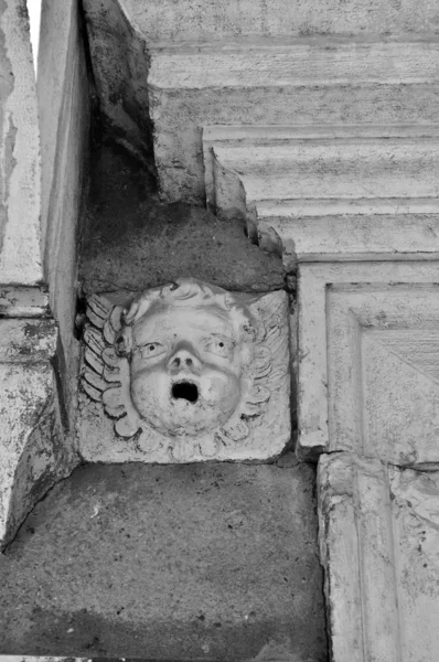 Starożytne maska w Wenecja, Włochy — Zdjęcie stockowe