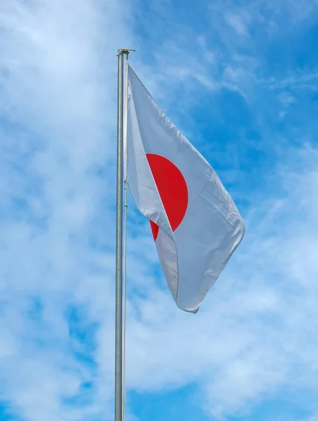 Japansk flagg – stockfoto