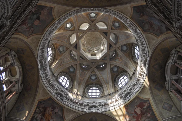 San Lorenzo церкви Турин — стокове фото