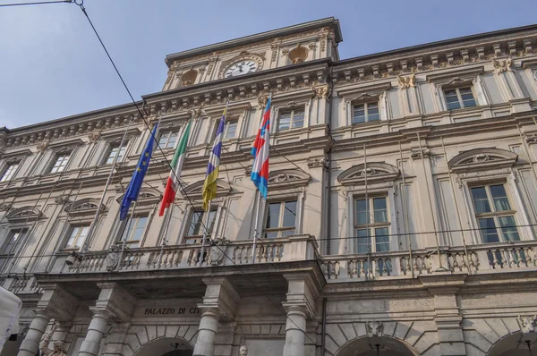 Palazzo di citta Torino — Stok fotoğraf