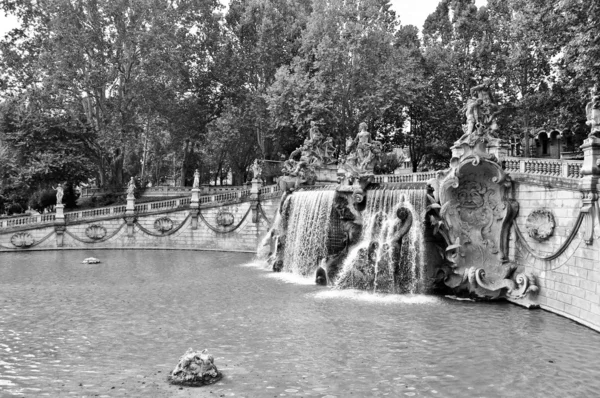 Fontana dei mesi Turin — Stockfoto