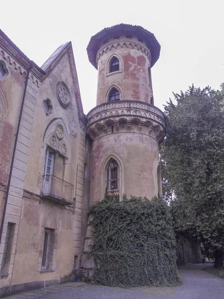 Miradolo zamek — Zdjęcie stockowe