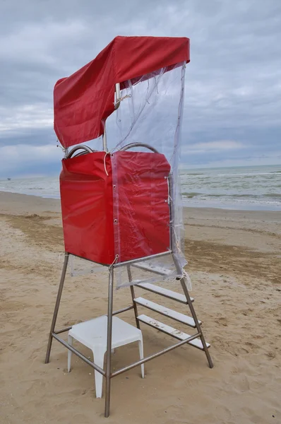 Wachturm der Rettungsschwimmer — Stockfoto