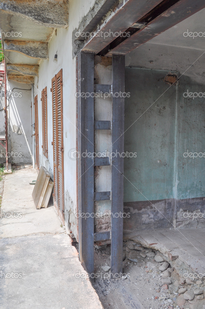 Installing A Steel Beam In House The Best Picture Of Beam