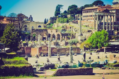 Roma Forumu, Roma retro görünüm